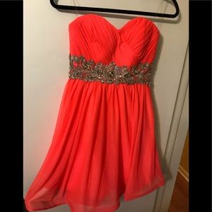 5 My Michelle strapless prom